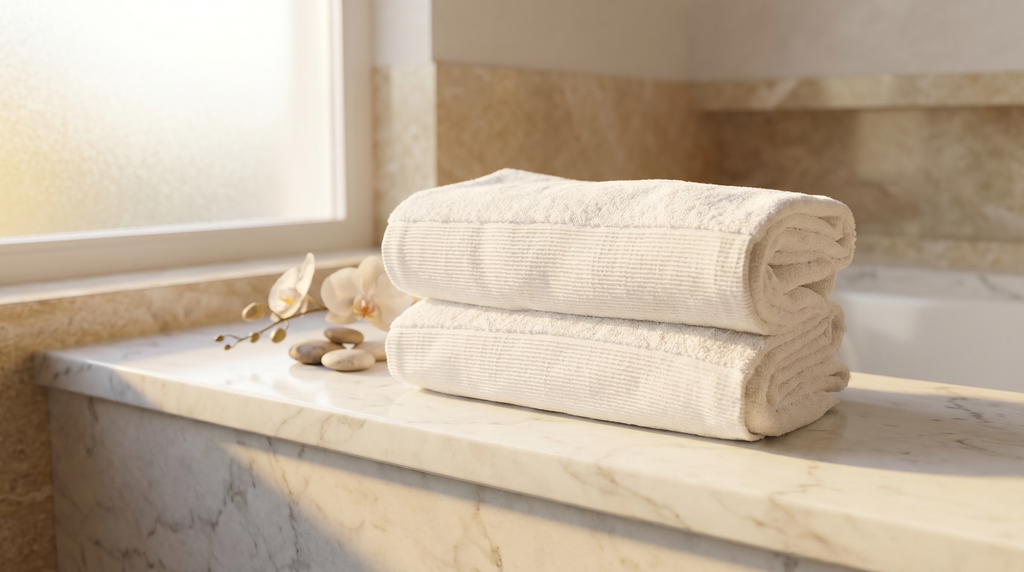 Toalla de Baño Blanca 100×150 cm | 500 g/m²